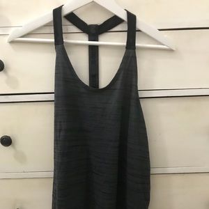 Gray Nike dri-fit workout tank